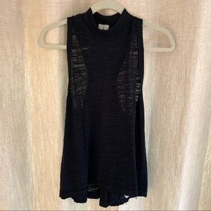 Free People Black Tank